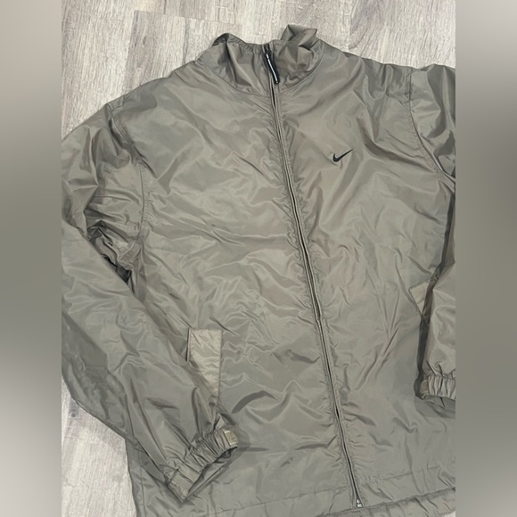 Nike Golf Size Medium Lined Windbreaker Coat Jacket Classic Clean Look - Picture 3 of 11